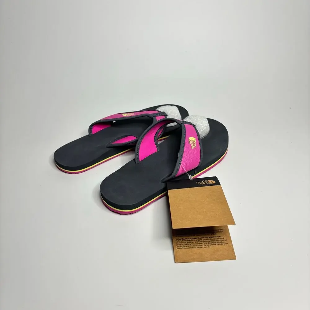 The North Face Youth Base Camp Flip Flops, Vanadis Grey/Linaria Pink